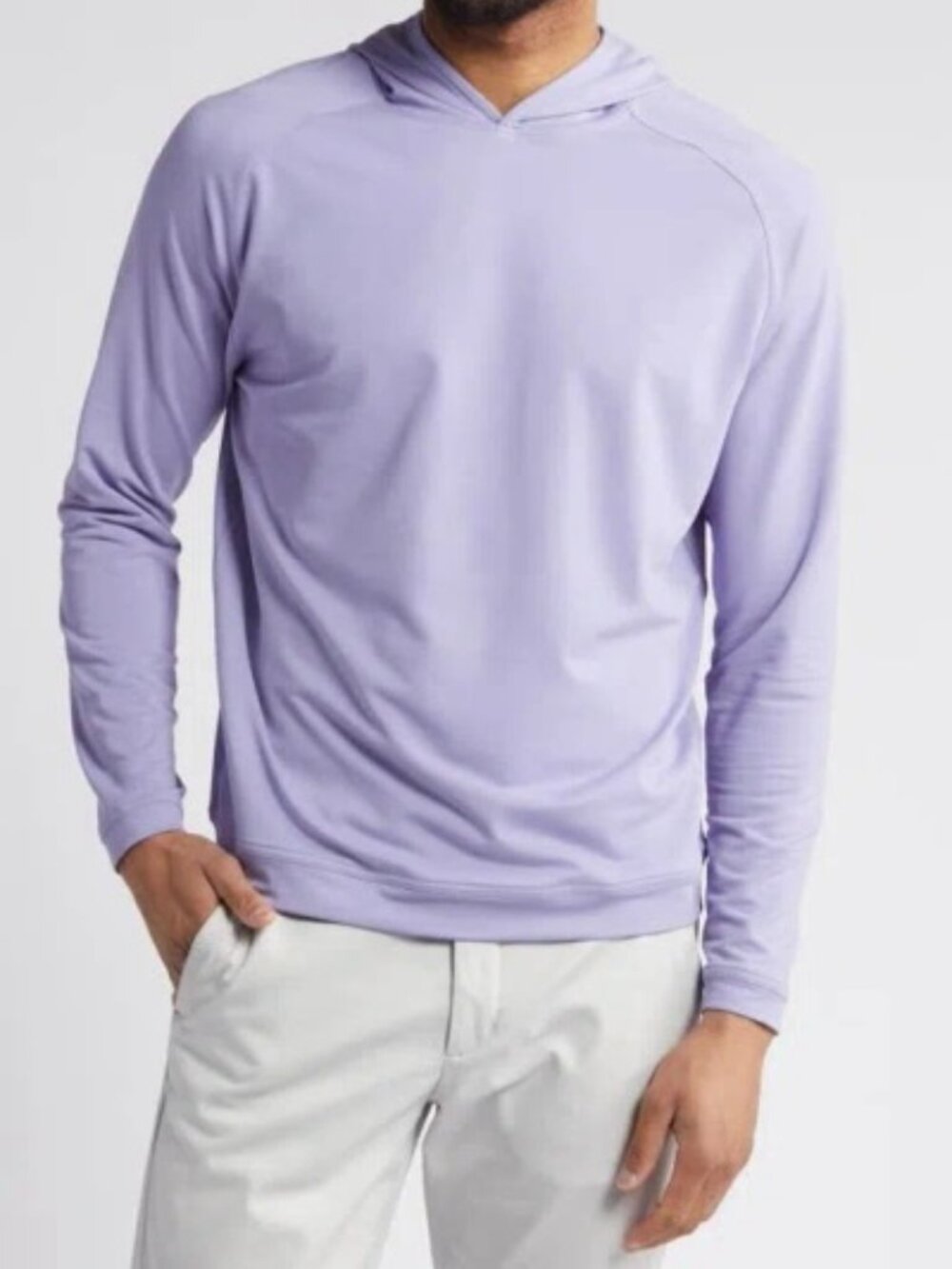 Peter Millar - Men's Pine Performance Hoodie - Lavender - Size L